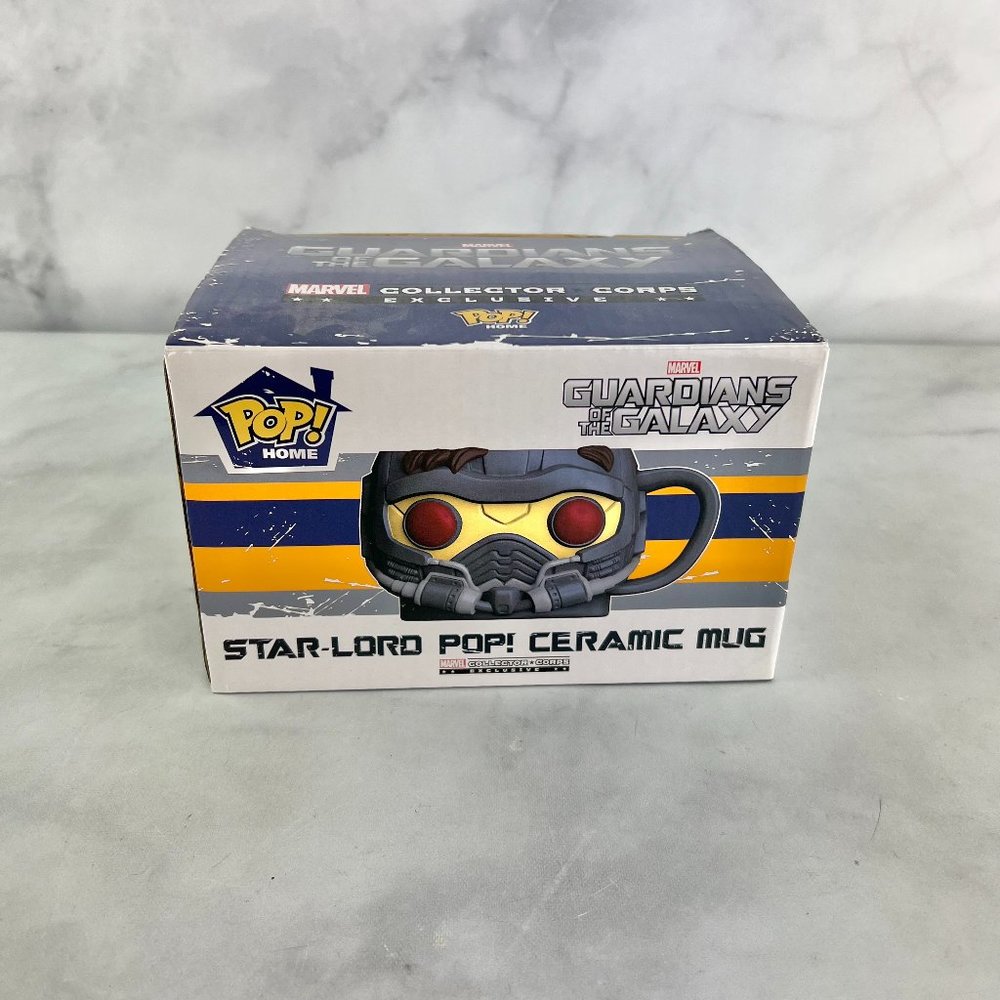 Funko POP! Home Marvel Guardians of the Galaxy Star-Lord Pop! Ceramic Mug